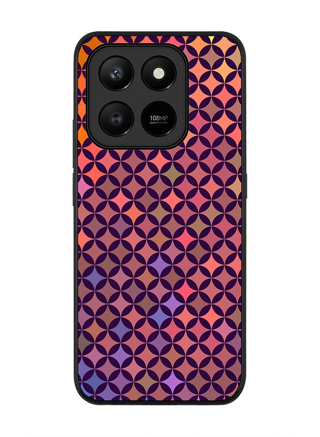 Stylizedd غطاء ذكي رفيع لهاتف Honor X7d 4G / X7d 5G / 400 - جدار من الماس - Image 1